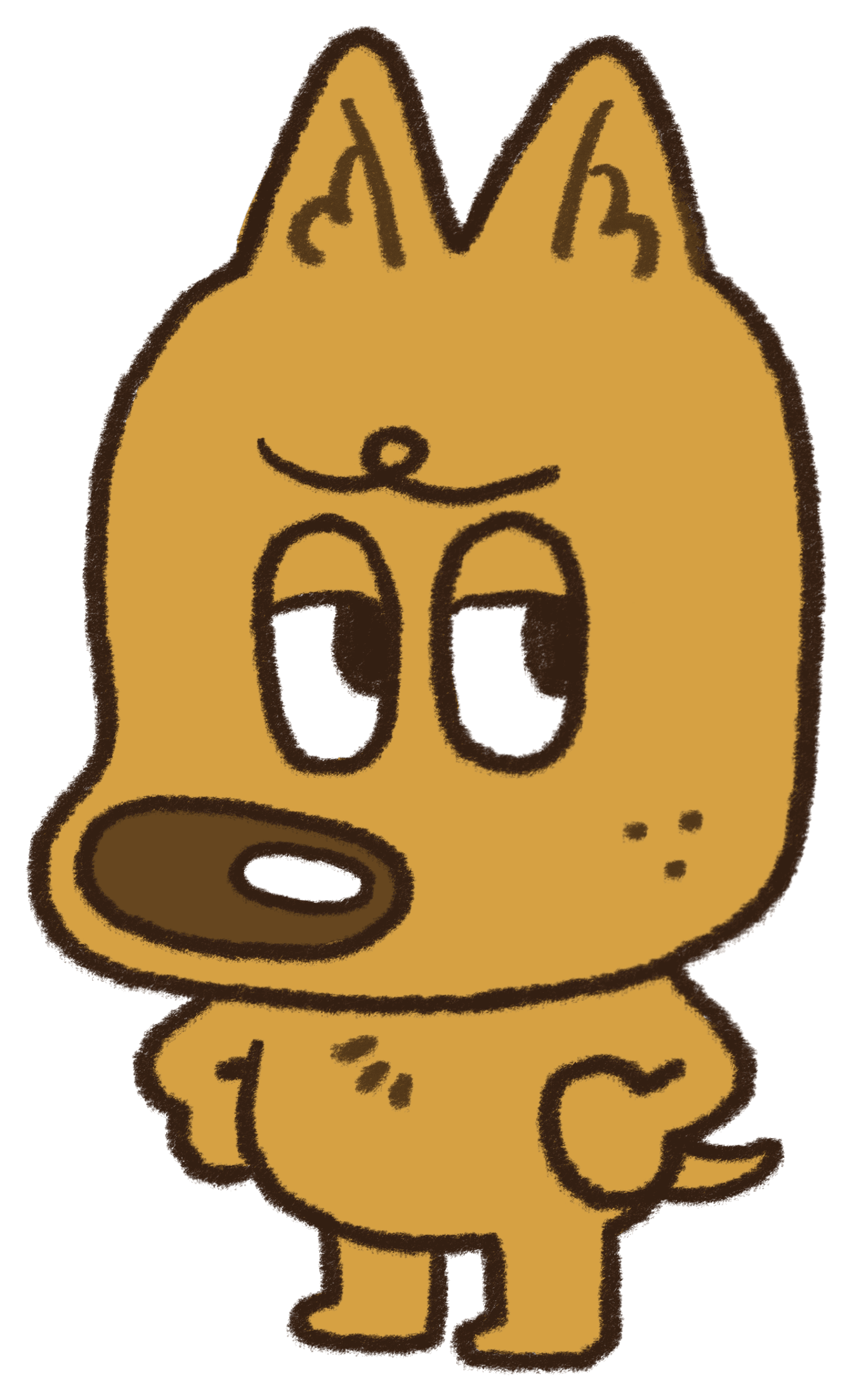 Eva's dog character